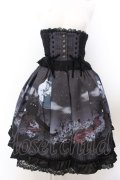 axes femme kawaii / トリックナイトスカート M クロ O-25-05-18-007-AX-SK-OW-OS