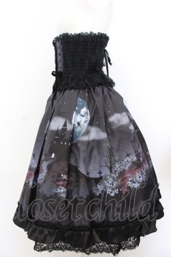 画像2: axes femme kawaii / トリックナイトスカート M クロ O-25-05-18-007-AX-SK-OW-OS