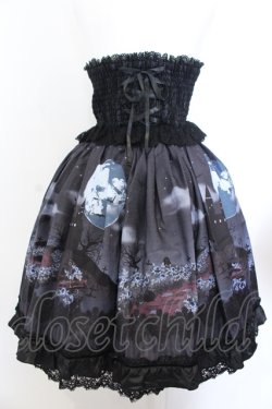 画像3: axes femme kawaii / トリックナイトスカート M クロ O-25-05-18-007-AX-SK-OW-OS