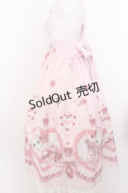画像3: Royal Princess Alice / ショコラ キャットジャンパースカート  ピンク O-25-05-18-008-LO-OP-OW-OS