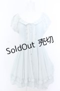 axes femme / 2wayフェミニンブラウス M ミントグリーン O-25-05-18-079-AX-BL-OW-OS