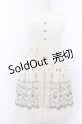axes femme / パネル刺繍入り2wayチュニ M キナリ O-25-05-18-082-AX-OP-OW-OS