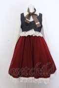 Favorite / マッドハッターワンピース M〜L キナリ×ネイビー×ワイン O-25-05-18-009-LO-OP-OW-OS