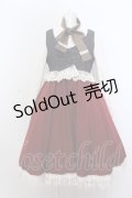 Favorite / マッドハッターワンピース M〜L キナリ×ネイビー×ワイン O-25-05-18-009-LO-OP-OW-ZT0722E