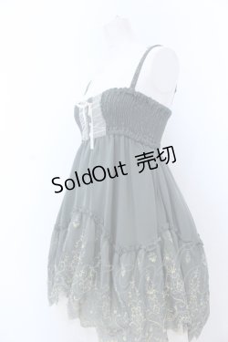 画像2: axes femme / 裾刺繍キャミチュニック M グリーン O-25-05-18-090-AX-TO-OW-OS