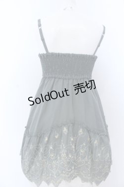 画像3: axes femme / 裾刺繍キャミチュニック M グリーン O-25-05-18-090-AX-TO-OW-OS