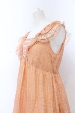 画像2: axes femme / バックデザインチュニック M オレンジ O-25-05-18-094-AX-TO-OW-OS