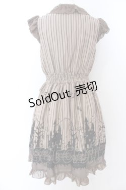 画像3: axes femme POETIQUE / ハロウィンメルヘン柄ワンピース M ブラウン O-25-05-18-095-AX-OP-OW-OS