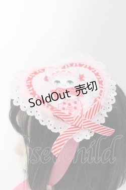 画像2: Royal Princess Alice / ショコラ キャット・飴ノ森ふみかコラボ　ハートヘッドドレス  ピンク O-25-05-18-100-LO-AC-OW-OS