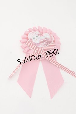 画像1: Royal Princess Alice / ショコラ キャット・飴ノ森ふみかコラボ　ロゼット  ピンク O-25-05-18-103-LO-AC-OW-OS