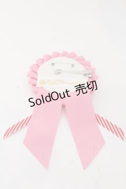 画像2: Royal Princess Alice / ショコラ キャット・飴ノ森ふみかコラボ　ロゼット  ピンク O-25-05-18-103-LO-AC-OW-OS