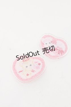 画像1: Royal Princess Alice / ショコラ　キャット・飴ノ森ふみかコラボアクリルクリップセット  ピンク/くま O-25-05-18-105-LO-AC-OW-OS