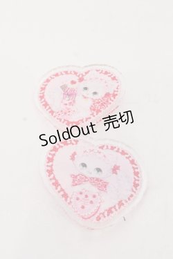 画像1: Royal Princess Alice / ショコラ　キャット・飴ノ森ふみかコラボアクリルクリップセット  ピンク/ねこ O-25-05-18-106-LO-AC-OW-OS