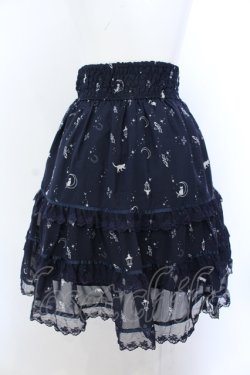 画像3: axes femme / ムーンキャットティアードスカート M ネイビー O-25-05-18-015-AX-SK-OW-OS