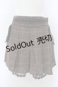 axes femme / ベロアリボン配色キュロット M ブラウン O-25-05-18-003-AX-SK-OW-OS