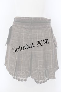 axes femme / ベロアリボン配色キュロット M ブラウン O-25-05-18-003-AX-SK-OW-OS