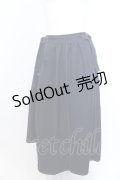 axes femme / サイド釦アシンメトリースカート M ネイビー O-25-05-18-030-AX-SK-IG-ZI
