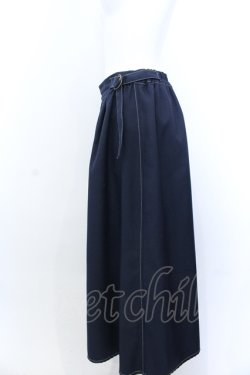 画像2: axes femme / サイド釦アシンメトリースカート M ネイビー O-25-05-18-030-AX-SK-IG-ZI