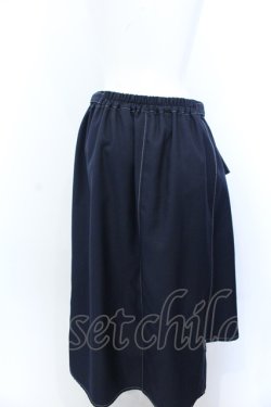 画像3: axes femme / サイド釦アシンメトリースカート M ネイビー O-25-05-18-030-AX-SK-IG-ZI