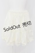 axes femme / シアーチェックフリルスカート M キナリ O-25-05-19-040-AX-SK-OW-OS