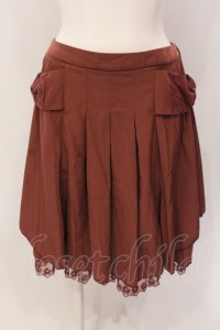 axes femme / サイドリボンスカート M ピンク O-25-05-19-046-AX-SK-OW-ZT226