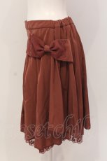 画像2: 【SALE】axes femme / サイドリボンスカート M ピンク O-25-05-19-046-AX-SK-OW-ZT226 (2)