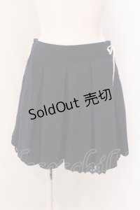 axes femme / サイドレースアップキュロット M ネイビー O-25-05-19-059-AX-SK-OW-OS