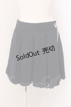 画像1: axes femme / サイドレースアップキュロット M ネイビー O-25-05-19-059-AX-SK-OW-OS