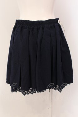 画像3: axes femme / サイドレースアップキュロット M ネイビー O-25-05-19-059-AX-SK-OW-OS