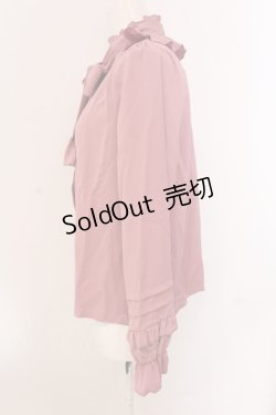 画像2: axes femme kawaii / ピンタック袖デザインブラウス M ピンク O-25-05-19-061-AX-BL-IG-OS