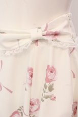 画像2: mellfy memory / Hug me Sweet Rose スカート S LONG シロ O-25-05-19-066-LO-SK-IG-ZT467 (2)