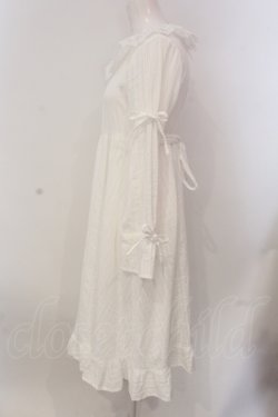 画像3: Cherirulu Chocola / MYレースフリルワンピース C シロ O-25-05-19-067-LO-OP-IG-OS