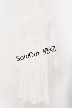 画像4: Cherirulu Chocola / MYレースフリルワンピース C シロ O-25-05-19-067-LO-OP-IG-OS