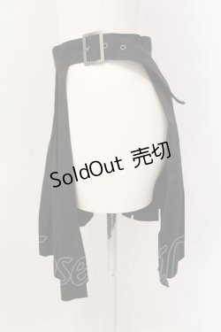 画像2: PEACE NOW / プリーツラップパーツ M ブラック O-25-05-19-071-PU-SK-IG-OS