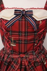 画像3: Angelic Pretty / British Bearジャンパースカートセット  アカ O-25-05-19-073-AP-OP-IG-OS (3)