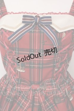 画像3: Angelic Pretty / British Bearジャンパースカートセット  アカ O-25-05-19-073-AP-OP-IG-OS