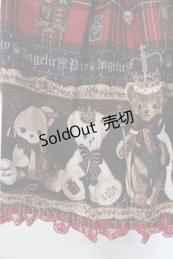 画像4: Angelic Pretty / British Bearジャンパースカートセット  アカ O-25-05-19-073-AP-OP-IG-OS