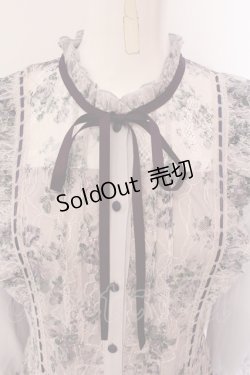 画像2: axes femme / フラワープリントレースワンピース M ラベンダー O-25-05-19-079-AX-OP-IG-OS