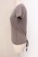 画像2: Jean Paul GAULTIER FEMME / バックレースアップTシャツ 40 グレー O-25-05-19-089-LO-TO-IG-OS (2)