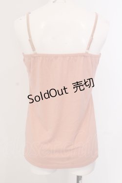 画像3: axes femme / ビジュー使いキャミソール M ピンク O-25-05-19-009-AX-TO-OW-OS