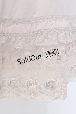 画像2: axes femme / 立体バラモチーフペチスカート M ピンク O-25-05-19-016-AX-TO-OW-OS