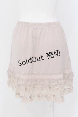 画像3: axes femme / 立体バラモチーフペチスカート M ピンク O-25-05-19-016-AX-TO-OW-OS