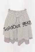 axes femme / リバーシブルスカート M ベージュ×ワイン O-25-05-19-024-AX-SK-OW-OS