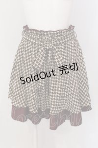 axes femme / リバーシブルスカート M ベージュ×ワイン O-25-05-19-024-AX-SK-OW-OS