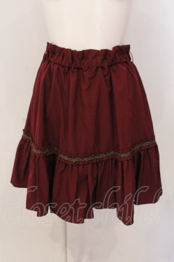 画像3: axes femme / リバーシブルスカート M ベージュ×ワイン O-25-05-19-024-AX-SK-OW-OS