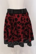 axes femme / フロッキーptスカート M ワイン O-25-05-19-028-AX-SK-OW-OS