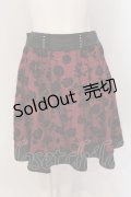 axes femme / フロッキーptスカート M ワイン O-25-05-19-028-AX-SK-OW-OS