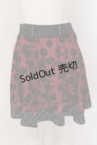 axes femme / フロッキーptスカート M ワイン O-25-05-19-028-AX-SK-OW-OS