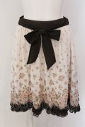 axes femme / 花柄スカート M キナリ O-25-05-19-038-AX-SK-OW-OS