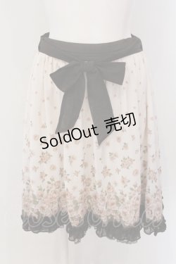 画像1: axes femme / 花柄スカート M キナリ O-25-05-19-038-AX-SK-OW-OS